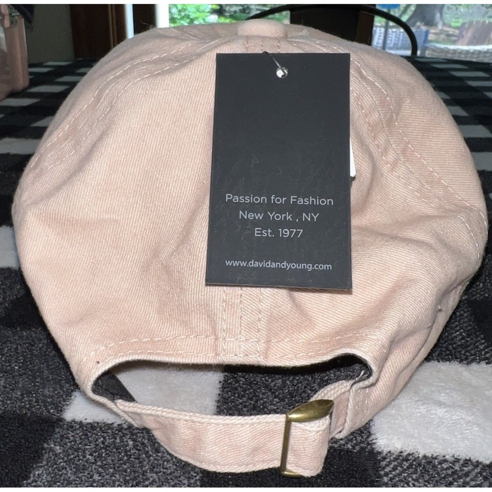 David & Young NWT Love Pride Rainbow Heart Pink Distressed Dad Hat Baseball‎ Cap - Picture 12 of 12